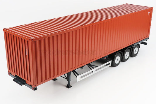 NZG - ACCESSORIES - TRAILER FOR TRUCK WITH EUROPEAN SEA-CONTAINER 40"