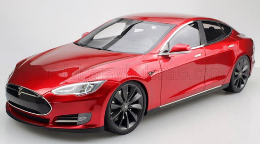 TOPMARQUES - 1/12 - TESLA - MODEL S 2012 - RED