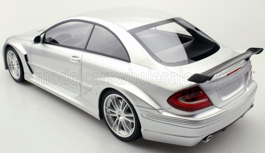 TOPMARQUES - 1/12 - MERCEDES BENZ - CLK-CLASS AMG DTM COUPE 2002 - SILVER