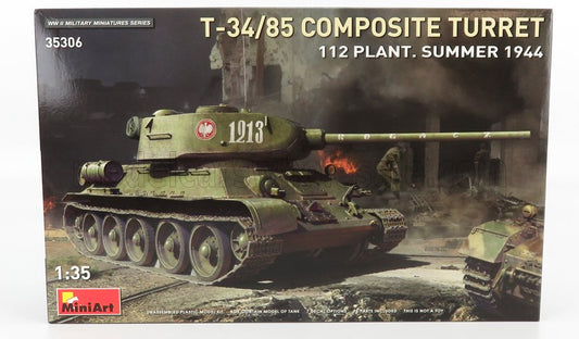 MINIART - KAMPFPANZER - T-34/85 TANK MILITARY SUMMER 1944