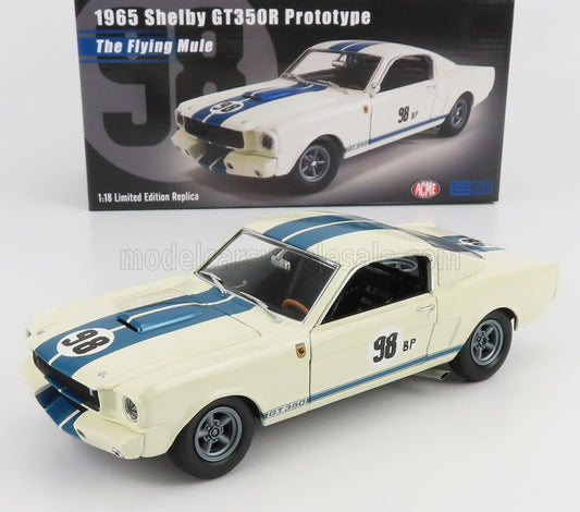 ACME-MODELS - FORD USA - MUSTANG GT350R COUPE N 98 PROTOTYPE THE FLYING MULE 1965 K.MILES