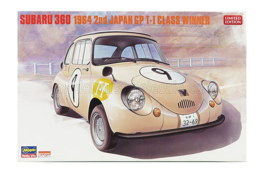 HASEGAWA - 1/24 - SUBARU - 360 N 9 WINNER T-I CLASS JAPAN GP 1964