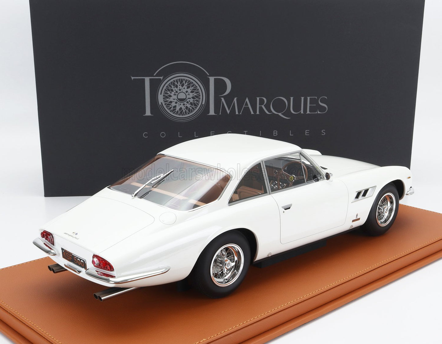 TOPMARQUES - FERRARI - 500 SUPERFAST 2-SERIES 1965 White