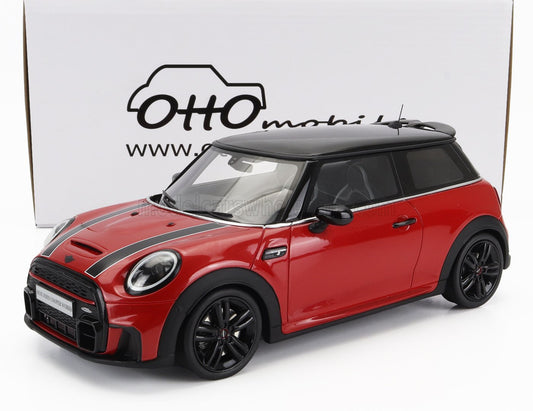 OTTO-MOBILE - 1/18 - MINI - COOPER S JCW PACKAGE 2021 - RED