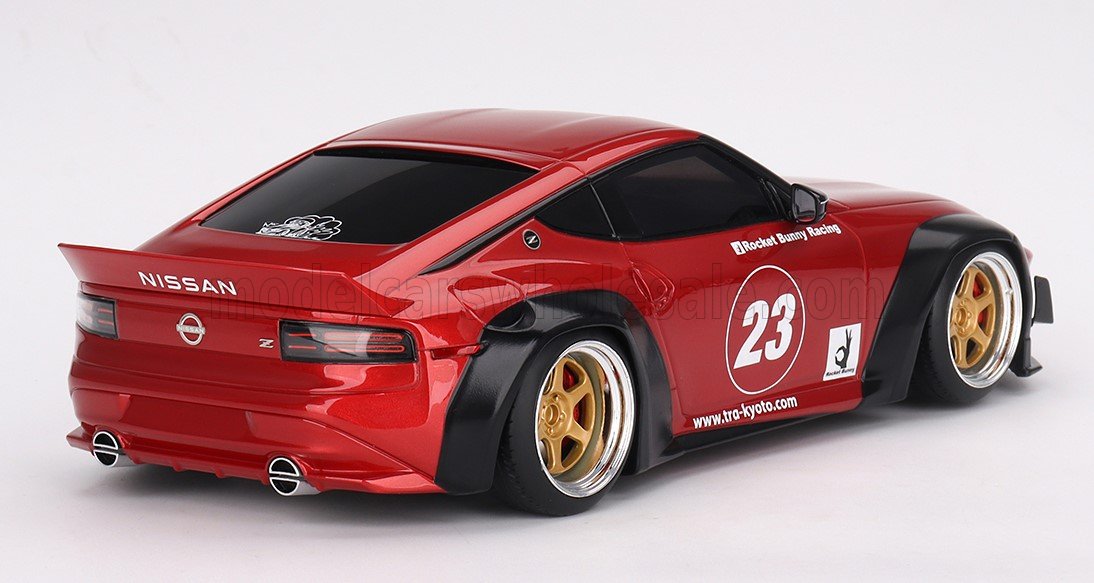 TRUESCALE - 1/18 - NISSAN - Z (RZ34) PANDEM N 23 COUPE 2022 - PASSION RED