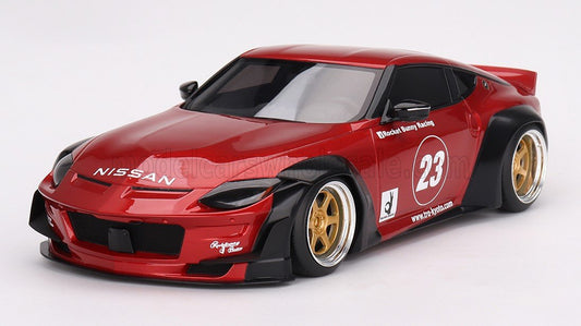 TRUESCALE - 1/18 - NISSAN - Z (RZ34) PANDEM N 23 COUPE 2022 - PASSION RED