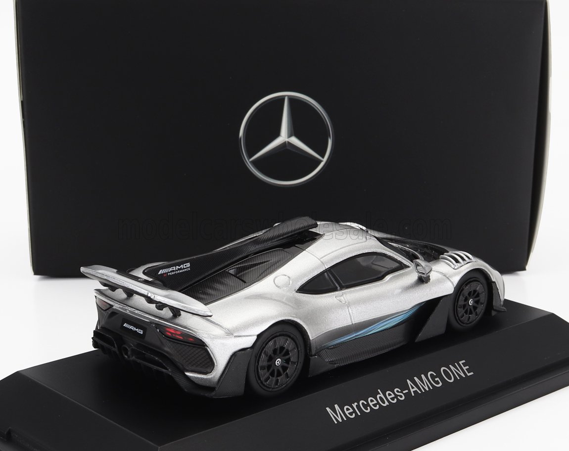 I-SCALE - 1/43 - MERCEDES BENZ - ONE AMG (C298) 2022 - HIGHTECH SILVER