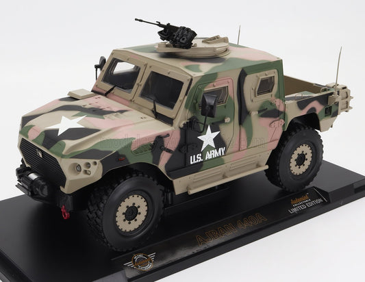 GOLDEN WHEEL MODELS - 1/16 - GAZ - NIMR AJBAN 440A INFANTRY MOBILITY VEHICLE 2006 - MILITARY CAMOUFLAGE