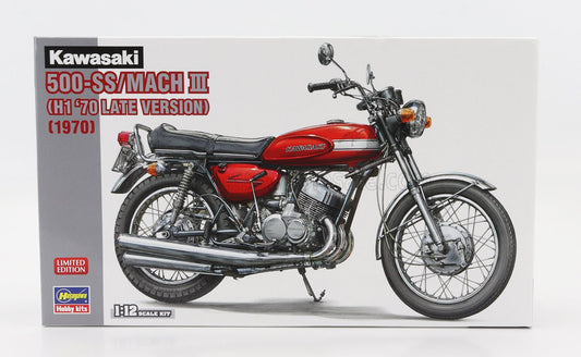 HASEGAWA - KAWASAKI - 500-SS MACH III H1 LATE VERSION MOTORCYCLE 1970