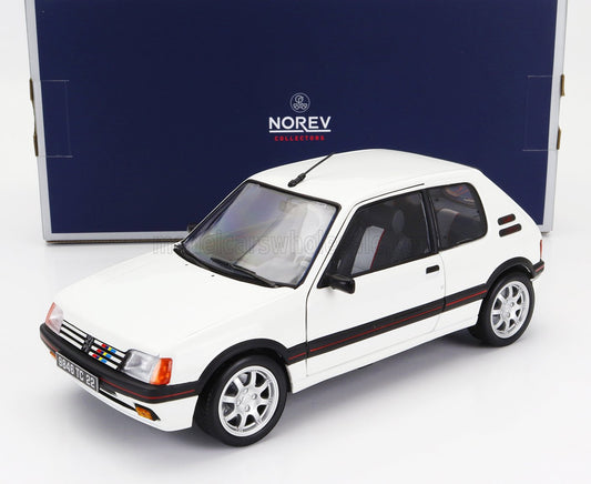 NOREV - 1/18 - PEUGEOT - 205 GTI 1.9 1989 - WHITE