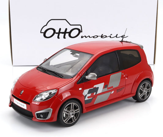 OTTO-MOBILE - 1/18 - RENAULT - TWINGO PHASE I RS 2008 - RED