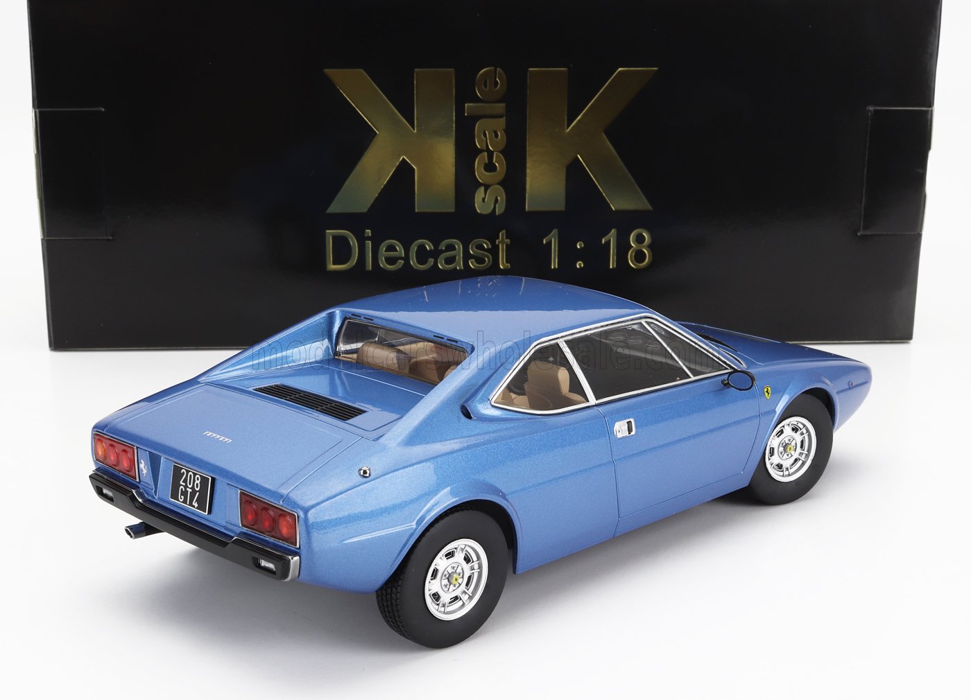 KK-SCALE - 1/18 - FERRARI - DINO 208 GT4 1975 - BLUE