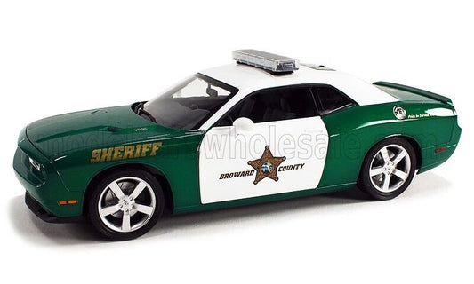 ACME-MODELS - DODGE - CHALLENGER R/T COUPE POLICE BROWARD COUNTY SHERIFF 2009