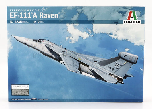 ITALERI - 1/72 - LOCKHEED MARTIN - EF-111A RAVEN MILITARY AIRPLANE 1978 - /