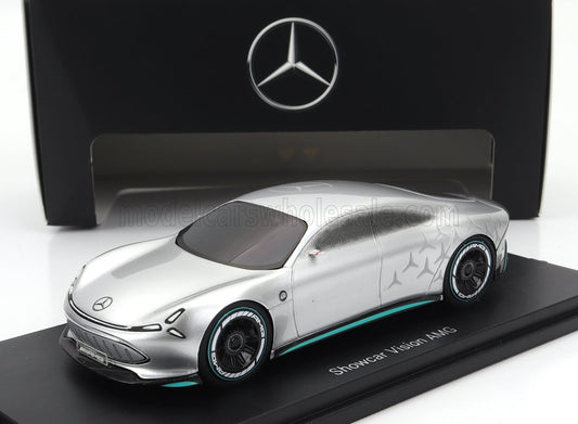 AUTOCULT - 1/43 - MERCEDES BENZ - VISION AMG ELECTRIC CAR 2022 - SILVER GREEN