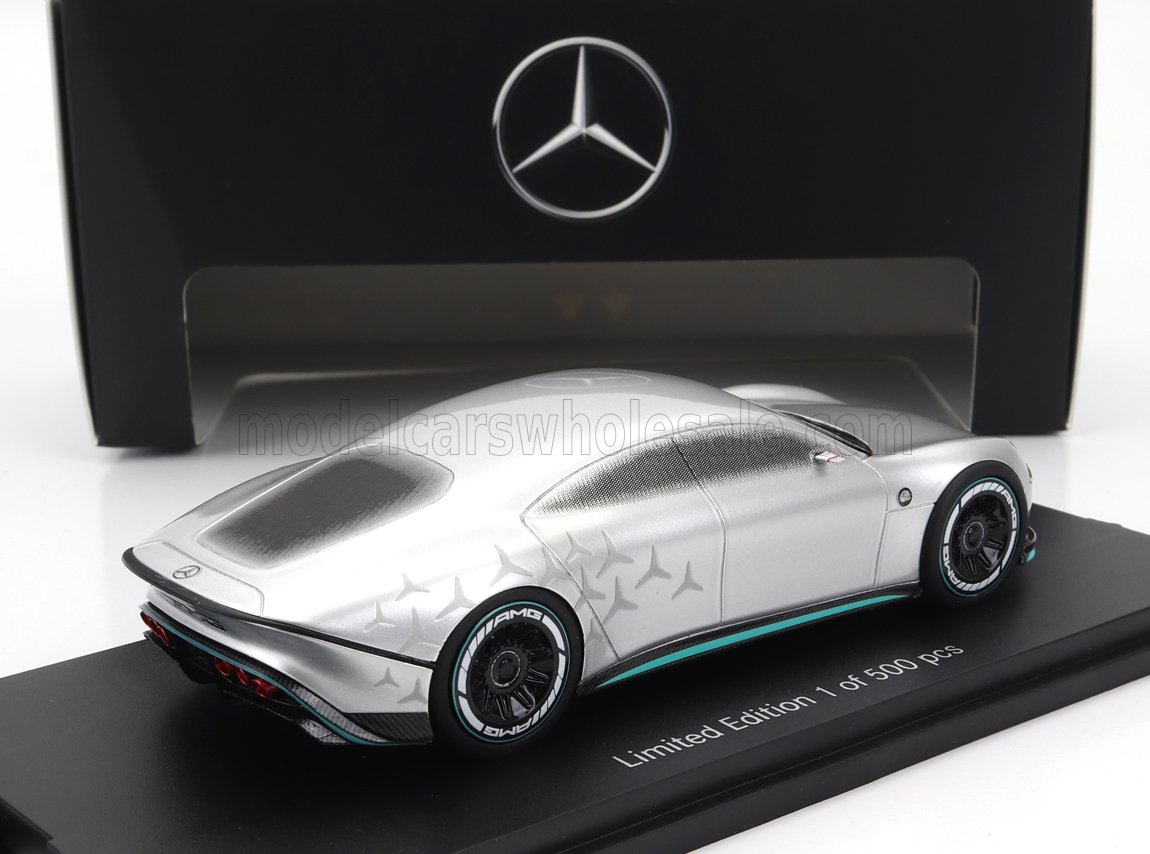 AUTOCULT - 1/43 - MERCEDES BENZ - VISION AMG ELECTRIC CAR 2022 - SILVER GREEN
