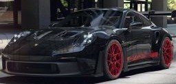 NOREV - 1/43 - PORSCHE - 911 992 GT3 RS COUPE 2022 - BLACK RED