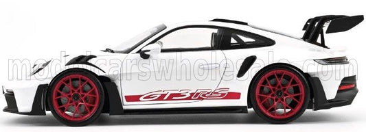 NOREV - 1/12 - PORSCHE - 911 992 GT3 RS COUPE 2022 - WHITE RED