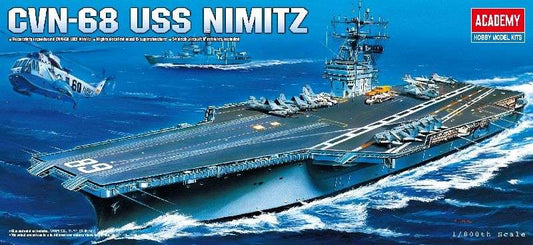 1/800 USS NIMITZ 1/800 modellino da collezione 23 lacasadelmodellismo