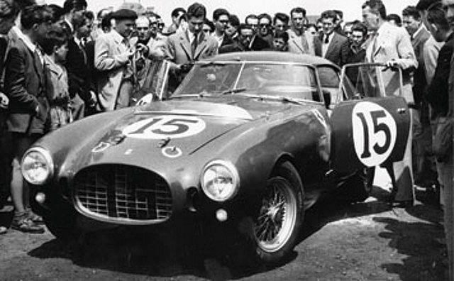 BBR-MODELS  - Ferrari 340 MM S/N 0320 24h Le Mans 1953 Driver Marzotto-Marzotto con Vetrinetta