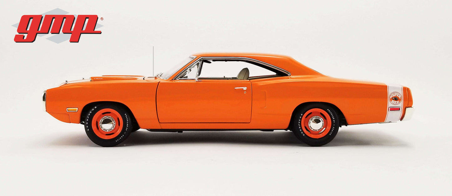 1970 Dodge Coronet Super Bee - Go Mango 1/18 1/18 modellino da collezione 237 lacasadelmodellismo