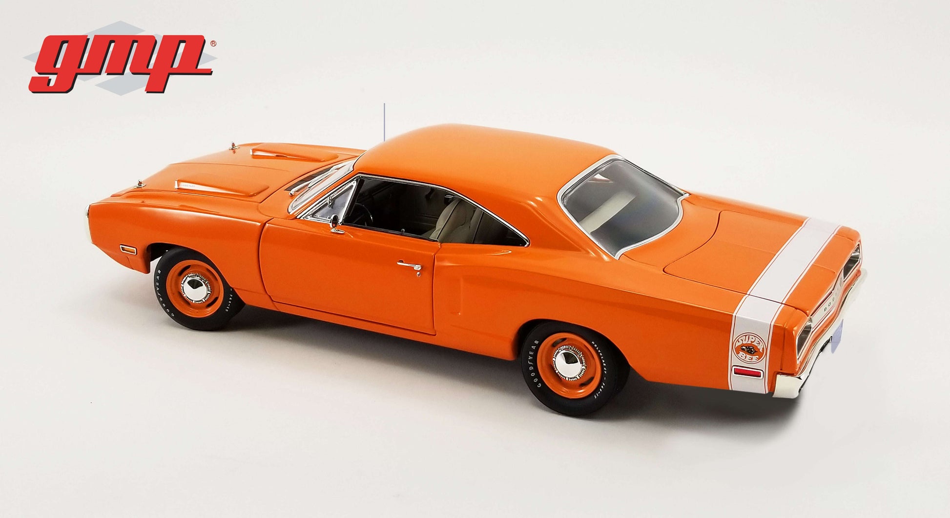 1970 Dodge Coronet Super Bee - Go Mango 1/18 1/18 modellino da collezione 237 lacasadelmodellismo