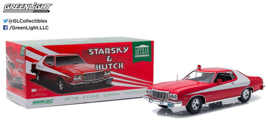 1976 Ford Gran Torino - Starsky and Hutch (1975-79) 1/24 1/24 modellino da collezione 34 lacasadelmodellismo