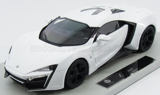 TOPMARQUES - 1/18 - LYKAN - HIPERSPORT 2012 - WHITE