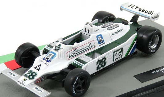 GP-REPLICAS - WILLIAMS F1 FW07 FORD N 28 WINNER BRITISH GP 1979 CLAY REGAZZONI