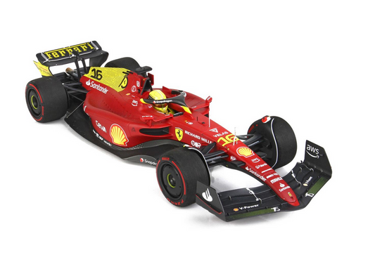 BBR-MODELS  FERRARI - F1-75 N 16 POLE POSITION AND 2nd MONZA ITALY GP 2022 CHARLES LECLERC