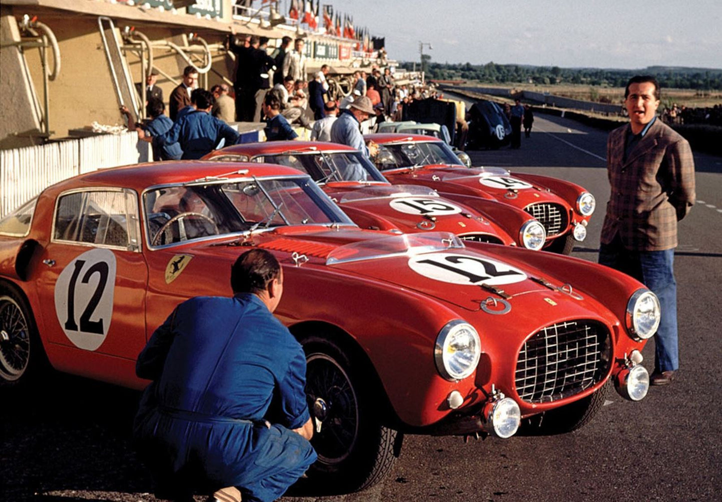BBRModels - Ferrari 340 MM S/N 0318 24h Le Mans 1953 Ascari-Villoresi