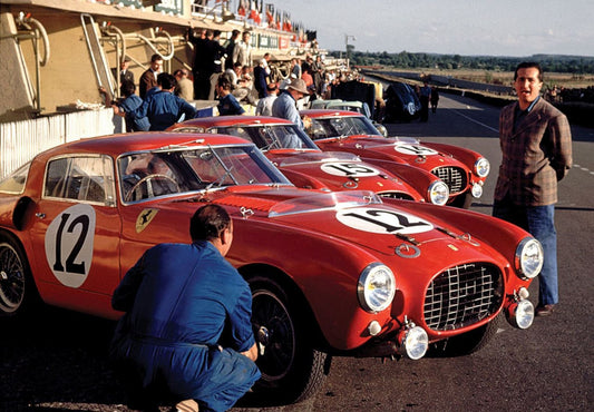 BBRModels - Ferrari 340 MM S/N 0318 24h Le Mans 1953 Driver Ascari-Villoresi