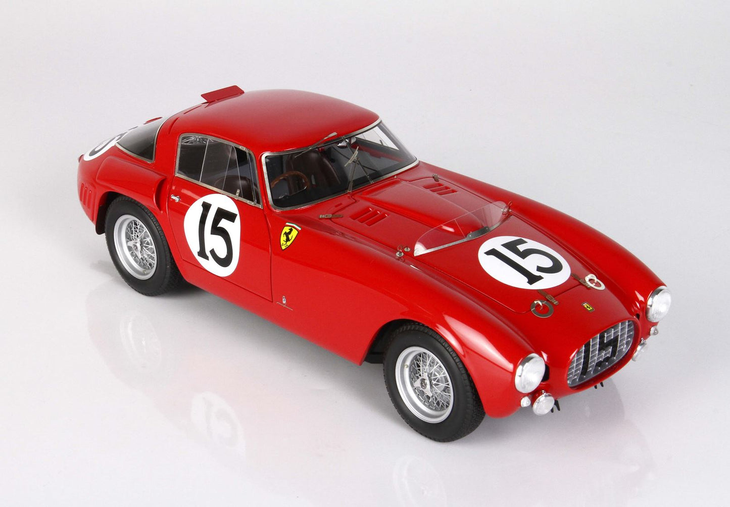 BBR-MODELS  - Ferrari 340 MM S/N 0320 24h Le Mans 1953 Driver Marzotto-Marzotto con Vetrinetta