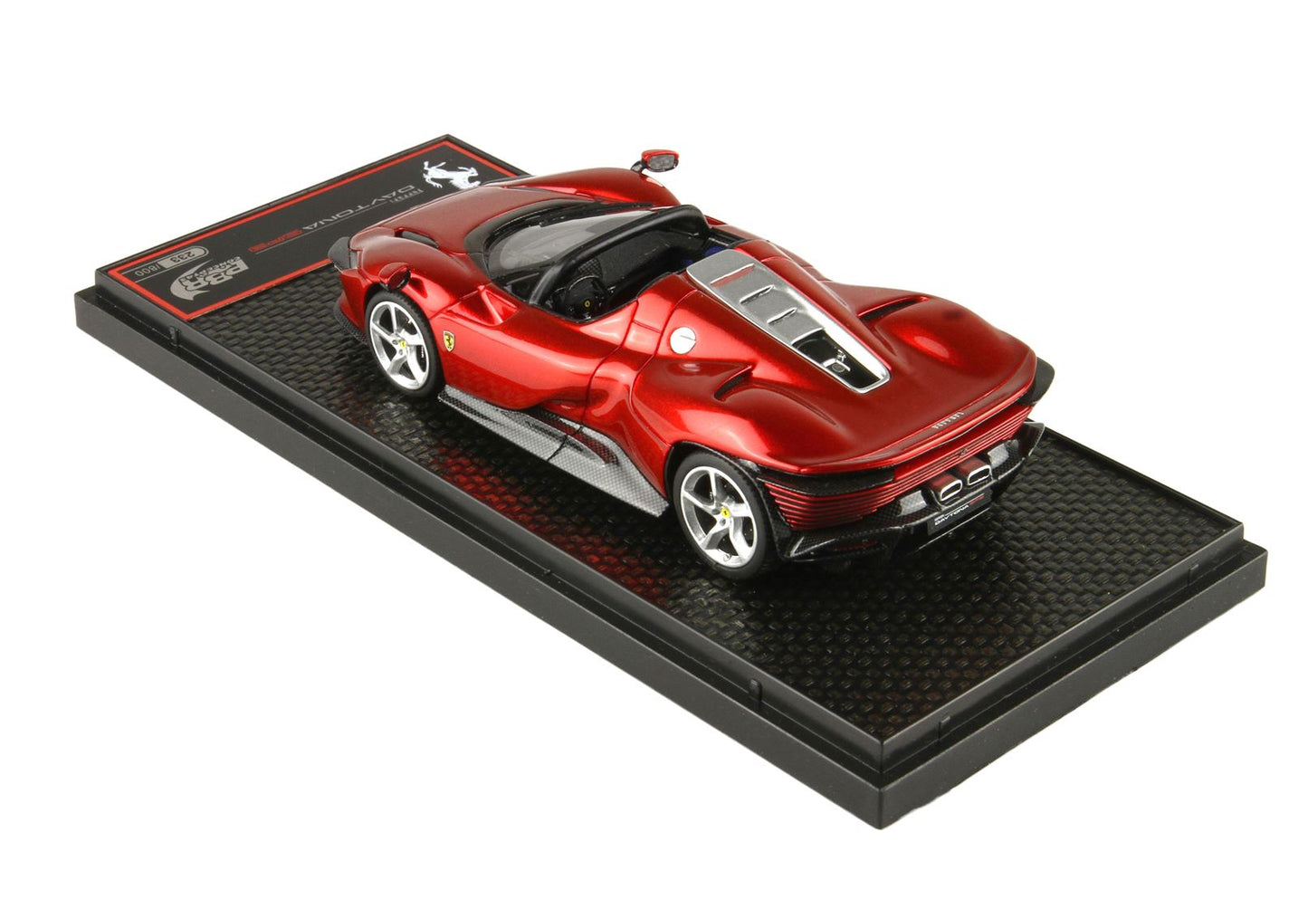 BBRModels - Ferrari Daytona SP3 Serie Icona Rosso Metallizzato 1/43