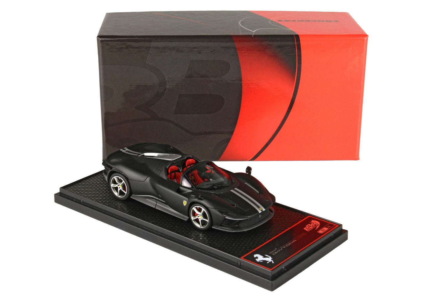 BBRModels - Ferrari Daytona SP3 serie Icona Nero Opaco 1/43