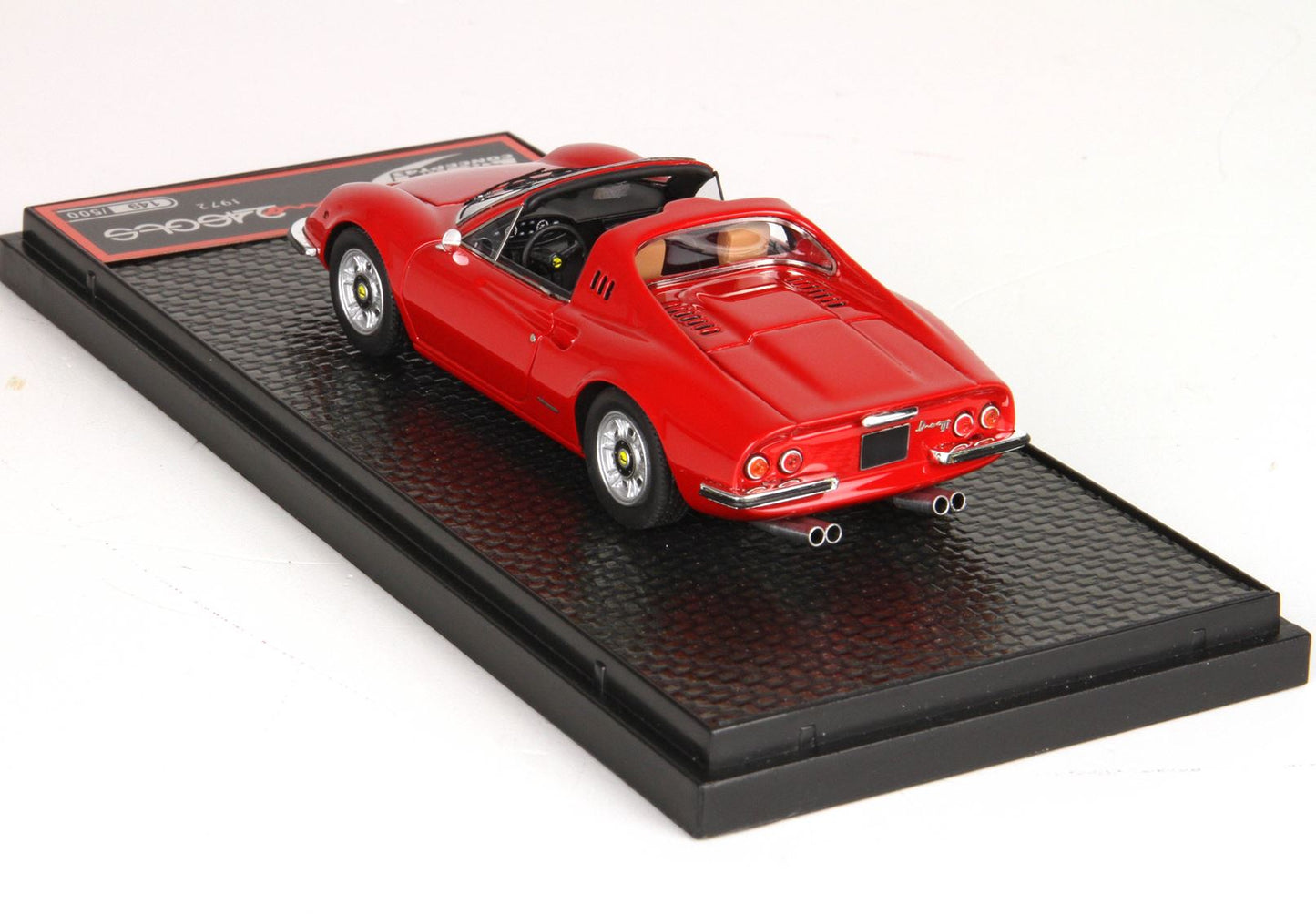 BBR-MODELS - 1/43 - Ferrari Dino 246 GTS Rosso