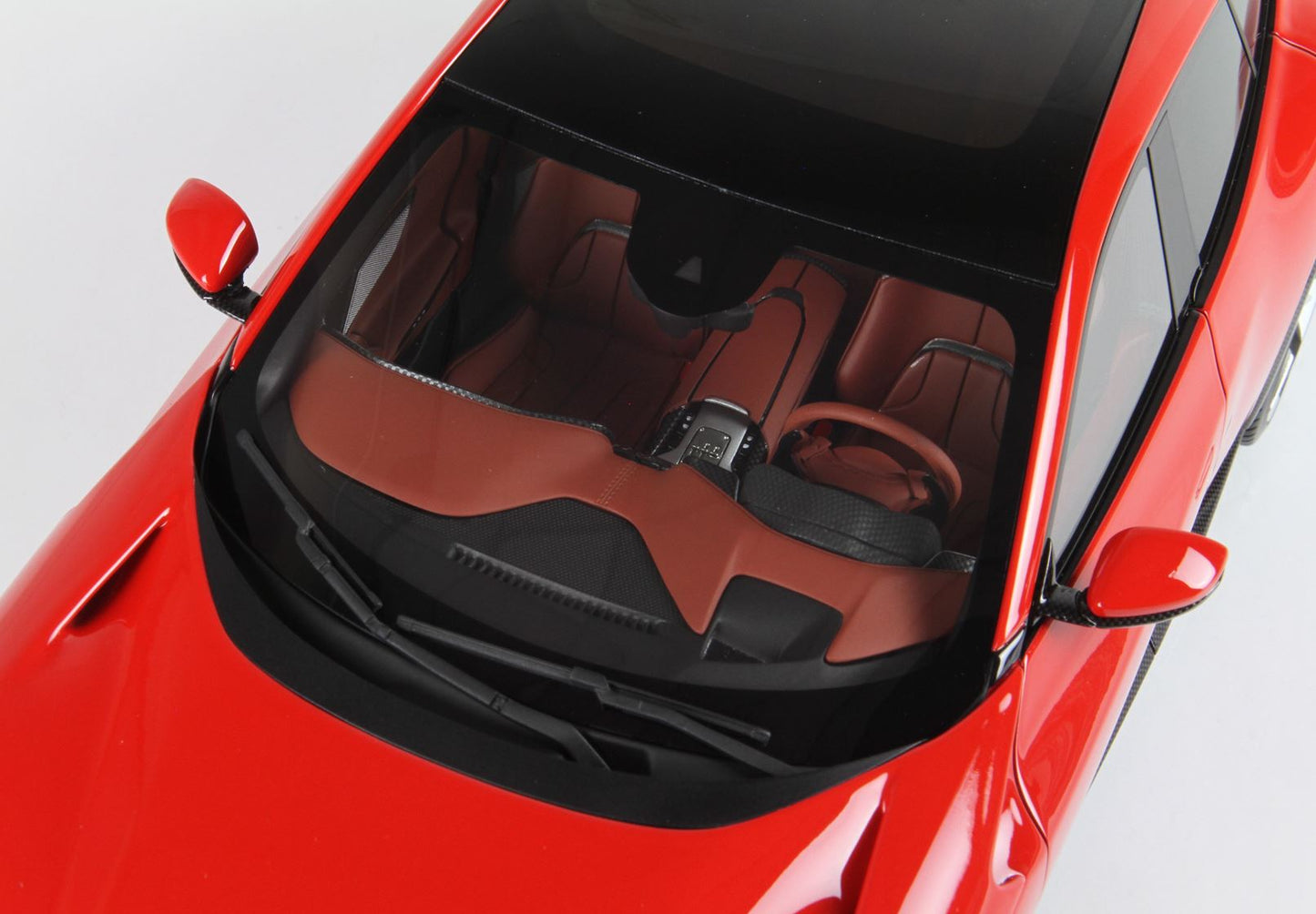 BBR-MODELS - 1/18 - Ferrari Purosangue - tetto panoramico Rosso Corsa 322 con Vetrinetta