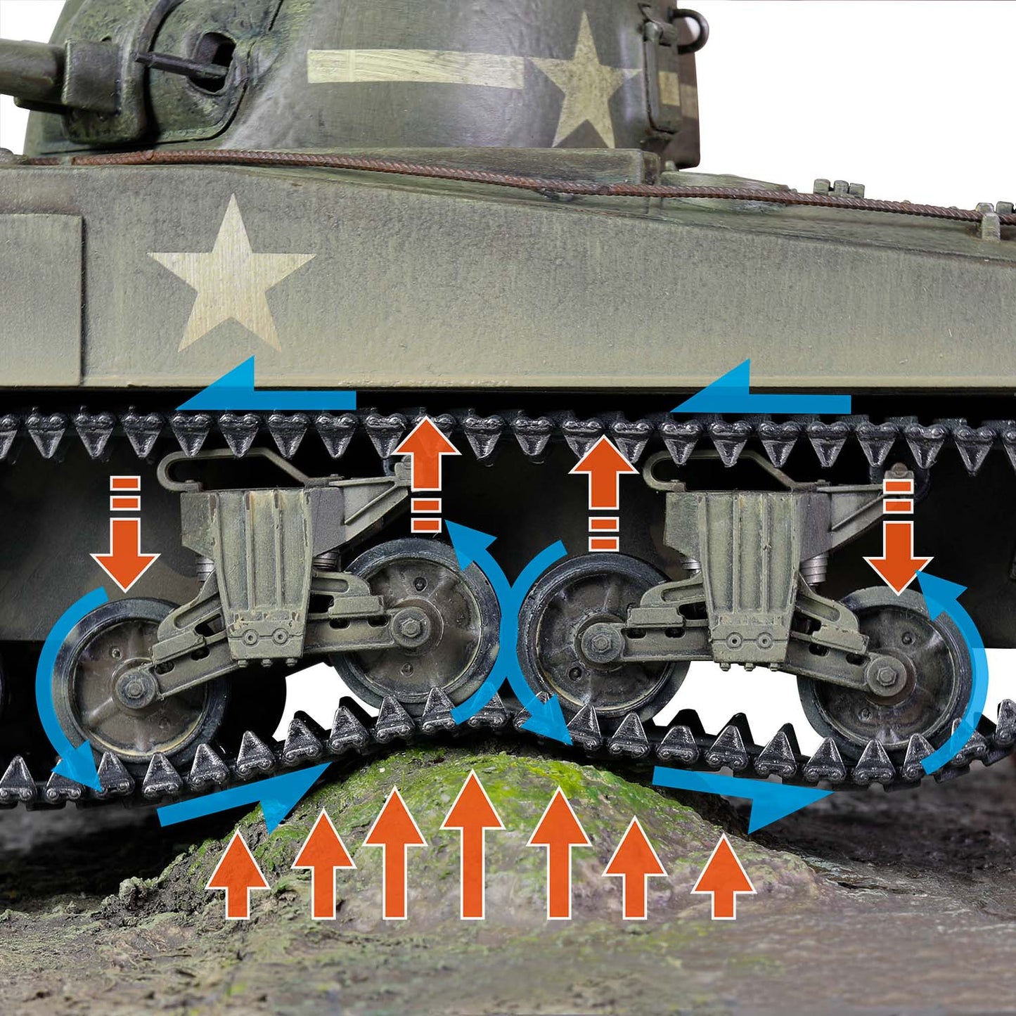 Forces OF Valor Carro medio Americano Sherman M4A3 (75)