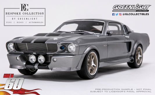 Greenlight Gone in Sixty Seconds (2000) - 1967 Ford Mustang Eleanor 1/12