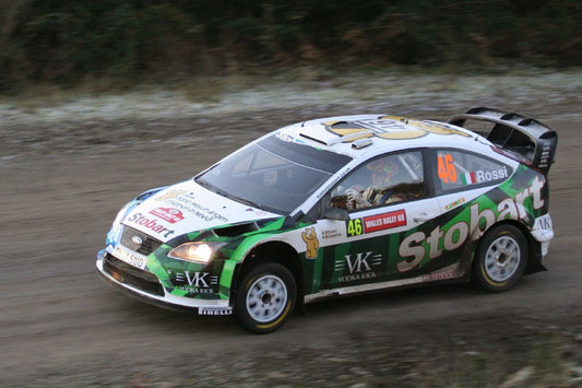 PRE-ORDINE  Ford Focus RS WRC07 - #46 V.Rossi / C.Cassina - 2008 Wales Rally GB (Limited Edition 1999pcs)