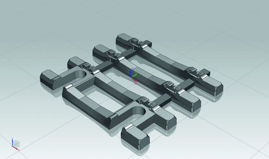 Piko Traversina flessibile 31mm per binario flessibile con traversine in cemento