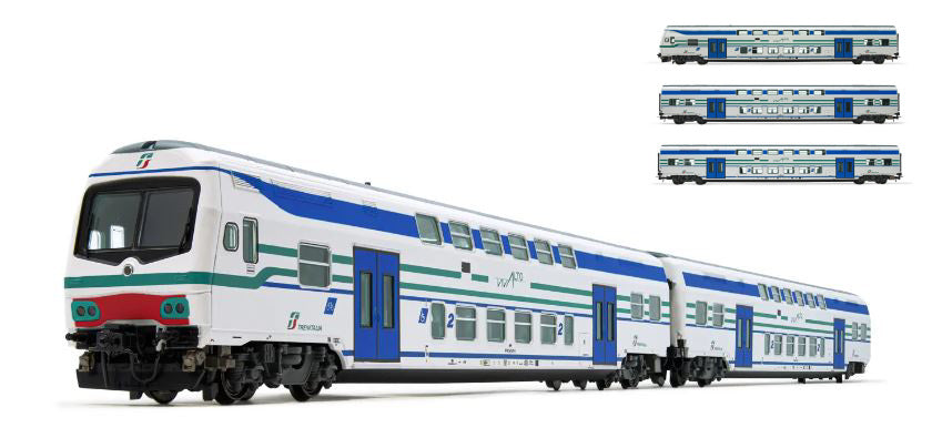 FS TRENITALIA 3-UNIT VIVALTO SCALA H0 1:87