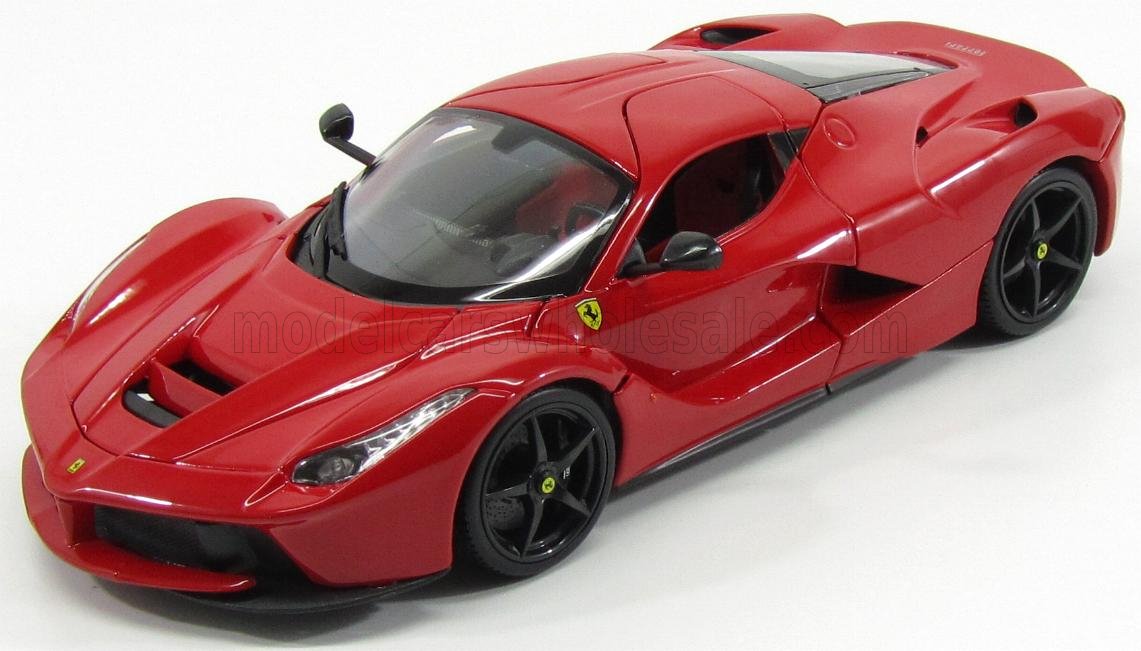 BURAGO - FERRARI - LAFERRARI 2013 - BLACK WHEELS