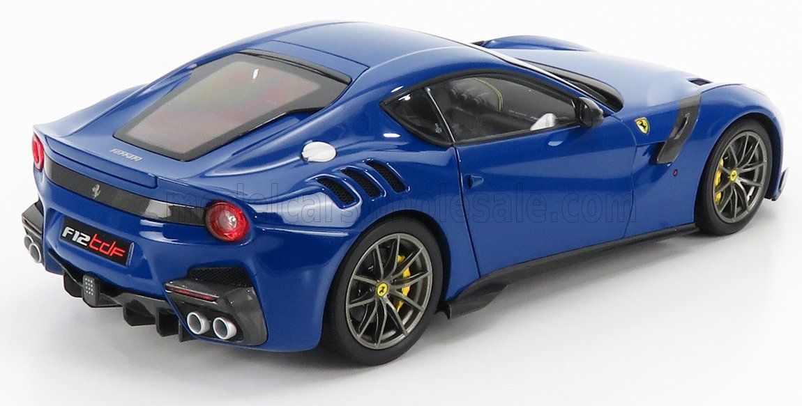 BBR-MODELS - 1/18 - FERRARI - F-12 TDF 2015 - BLU DINO - BLUE