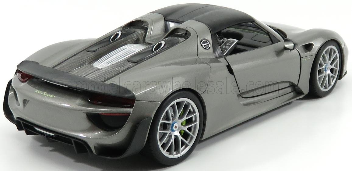 WELLY - PORSCHE - 918 SPIDER HARD-TOP CLOSED 2015 - CARBON ROOF