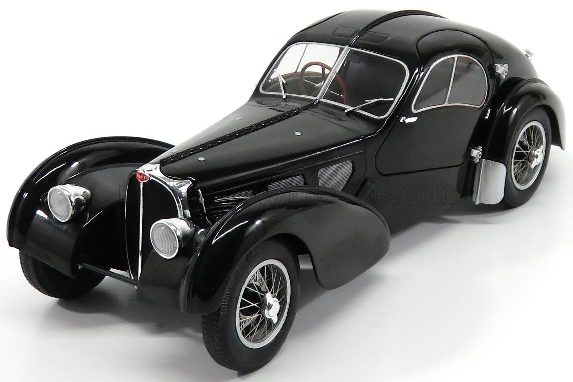 SOLIDO - 1/18 - BUGATTI - TYPE 57SC ATLANTIC 1938 - BLACK