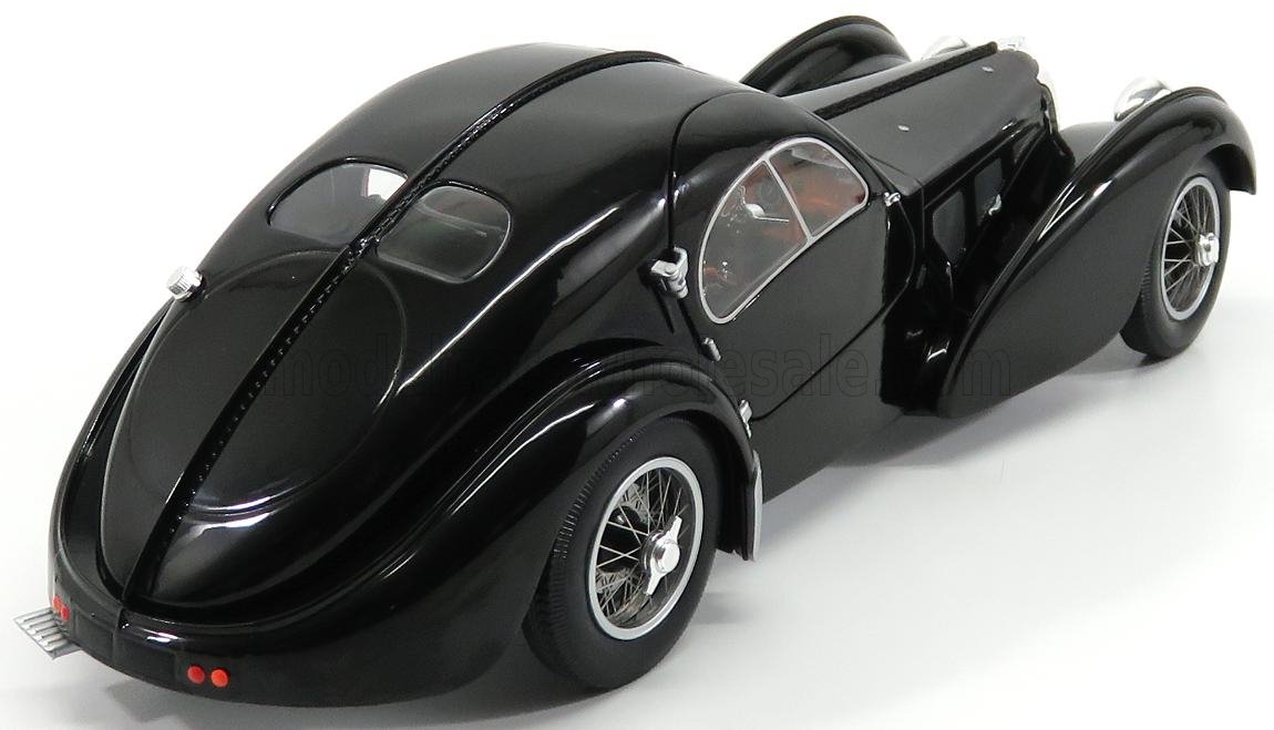 SOLIDO - 1/18 - BUGATTI - TYPE 57SC ATLANTIC 1938 - BLACK