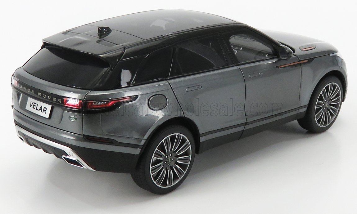 LCD-MODEL - 1/18 - LAND ROVER - RANGE ROVER VELAR 2018 - GREY MET