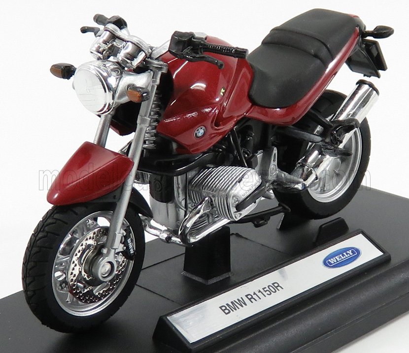 WELLY - 1/18 - BMW - R1150R 2006 - RED BLACK