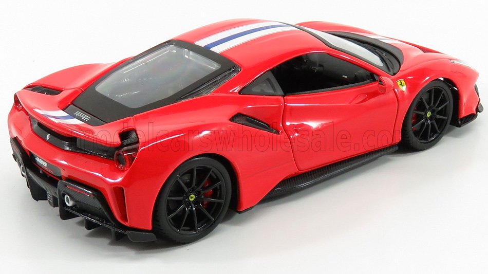 BURAGO - 1/24 - FERRARI - 488 PISTA 2018 - RED